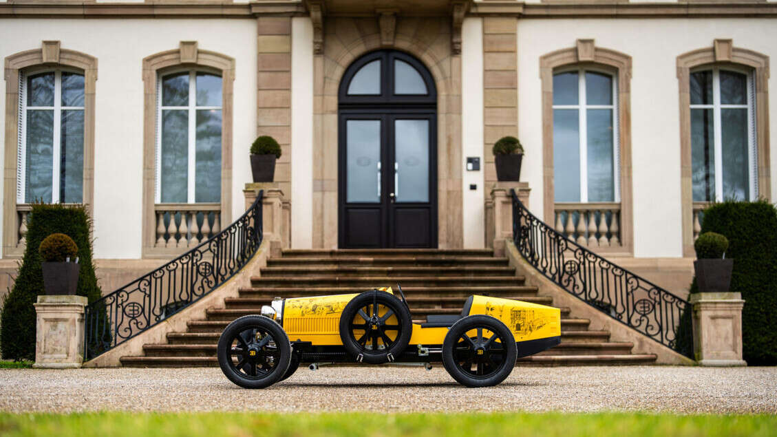 Bugatti Baby II, esemplare unico ispirato alla Type 35