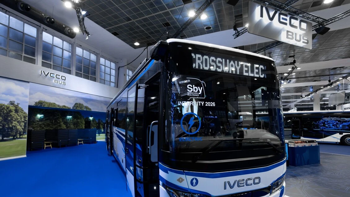 Iveco Crossway Elec eletto 'Autobus sostenibile 2026'
