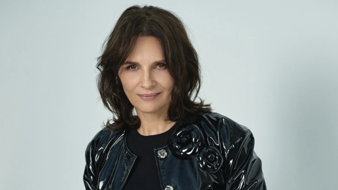 Juliette Binoche con la direttrice Eva Sangiorgi alla Viennale