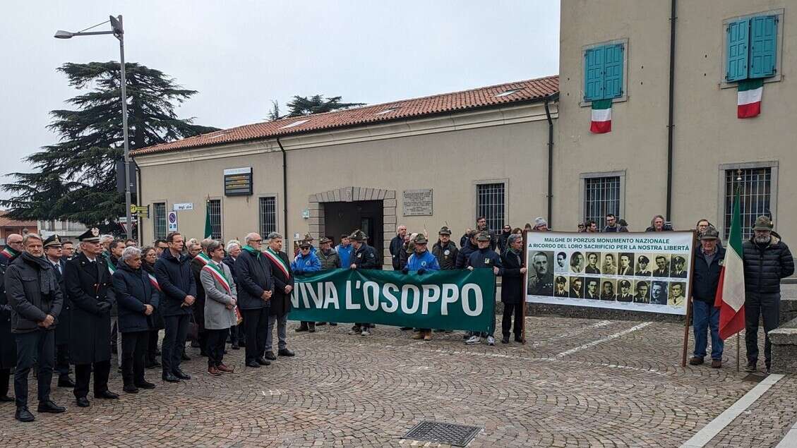 Commemorato l'80/o anniversario dell'eccidio di Porzus