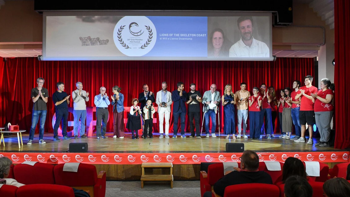 Gran Paradiso Film Festival, vince 'Lions of the Skeleton Coast'