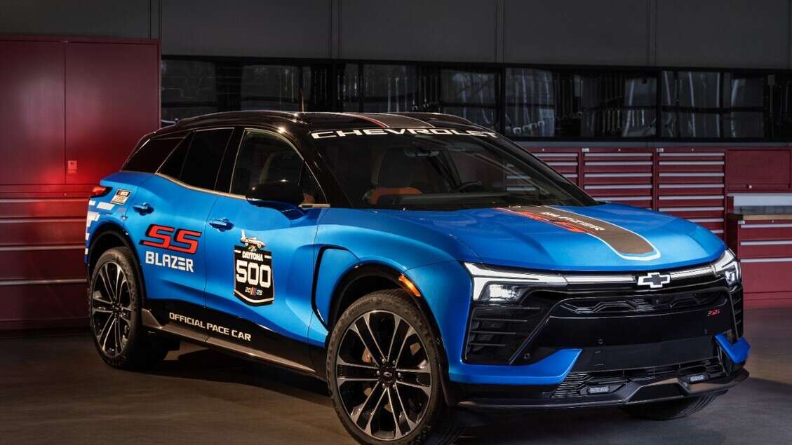 Chevrolet Blazer SS, una pace car EV alla Daytona 500