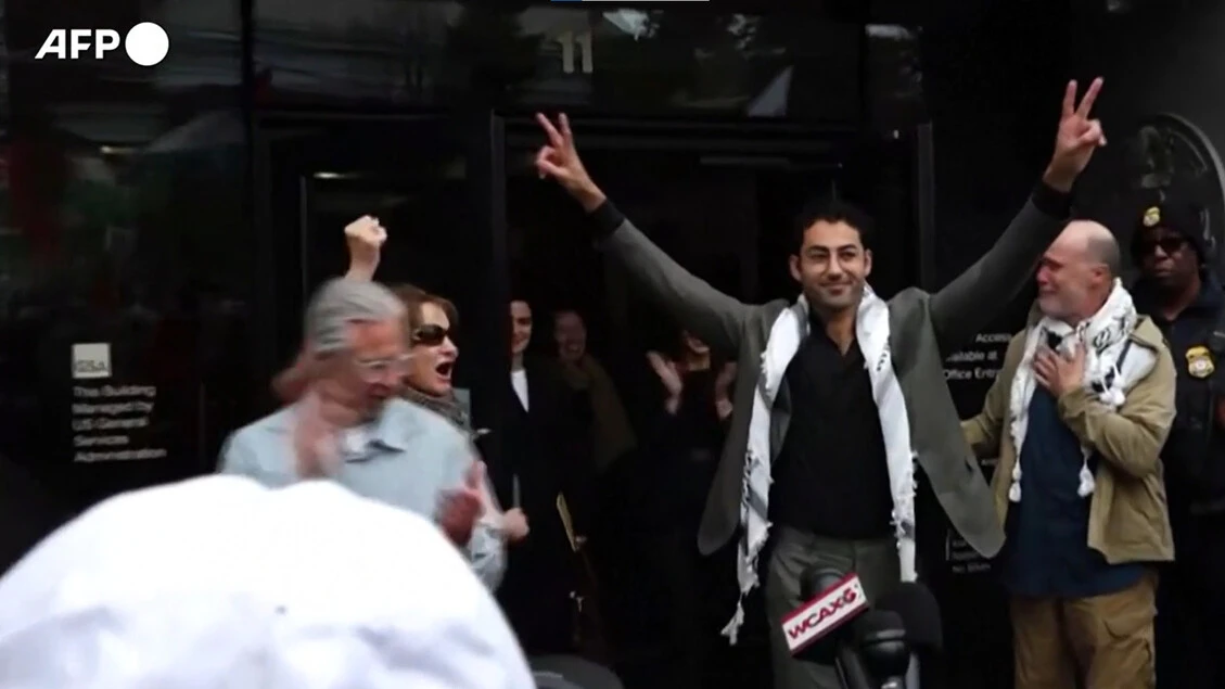 Giudice Usa ordina rilascio studente della Columbia filo palestinese