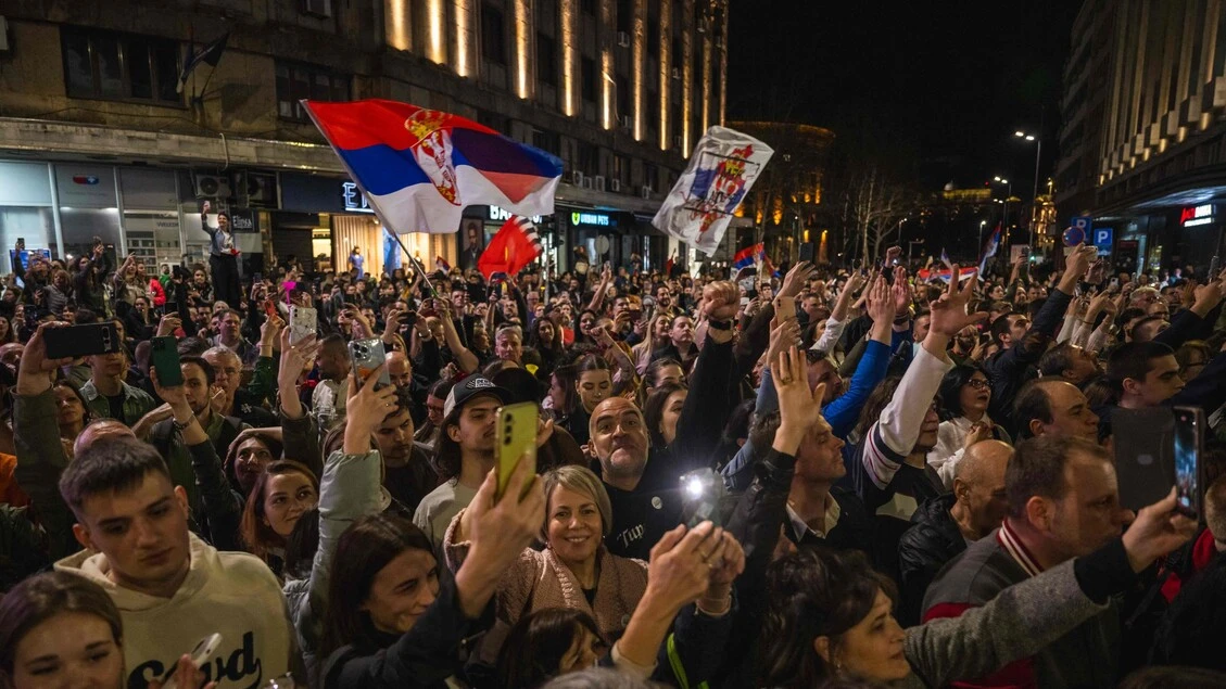 Belgrado col fiato sospeso per il grande raduno degli studenti