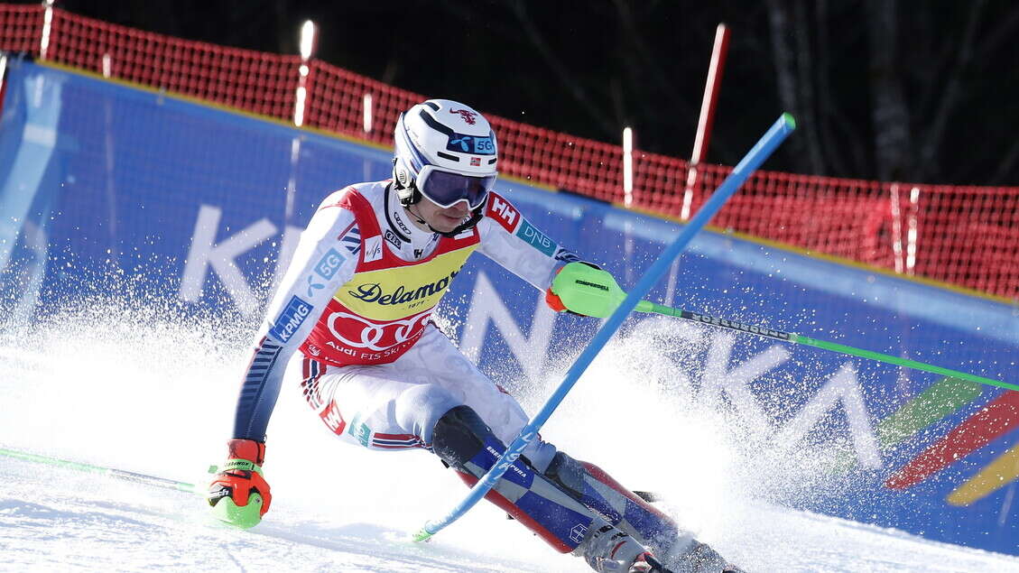 Cdm: Kristoffersen vince slalom di Kranjska Gora, Vinatzer nono