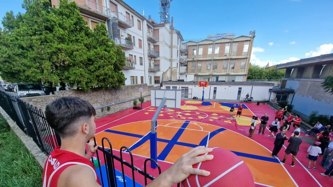Nuovo playground a Pistoia, lo sport come motore di comunità