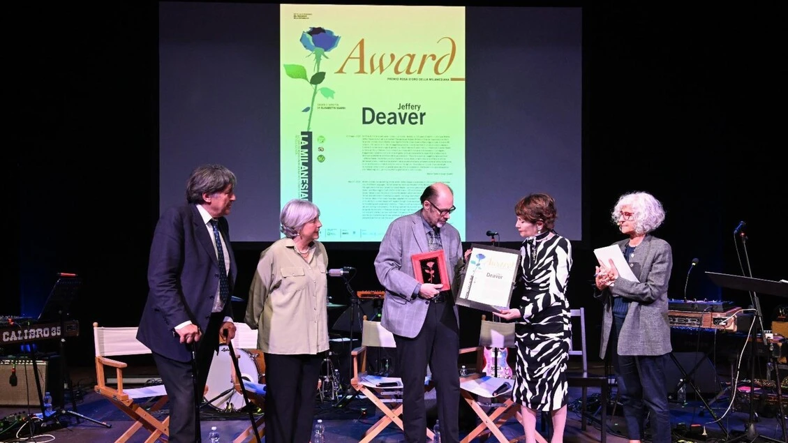 'Alta tensione' alla Milanesiana, Rosa d'Oro a Jeffery Deaver