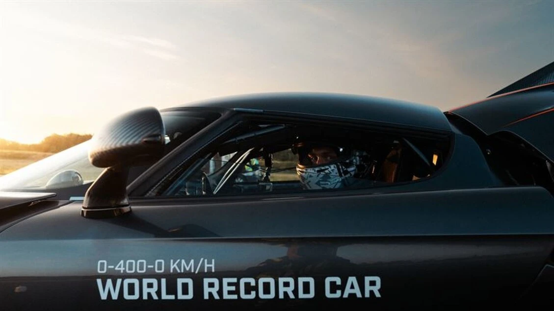 Koenigsegg Jesko Absolut, nuovo record nello 0-400-0 km/h