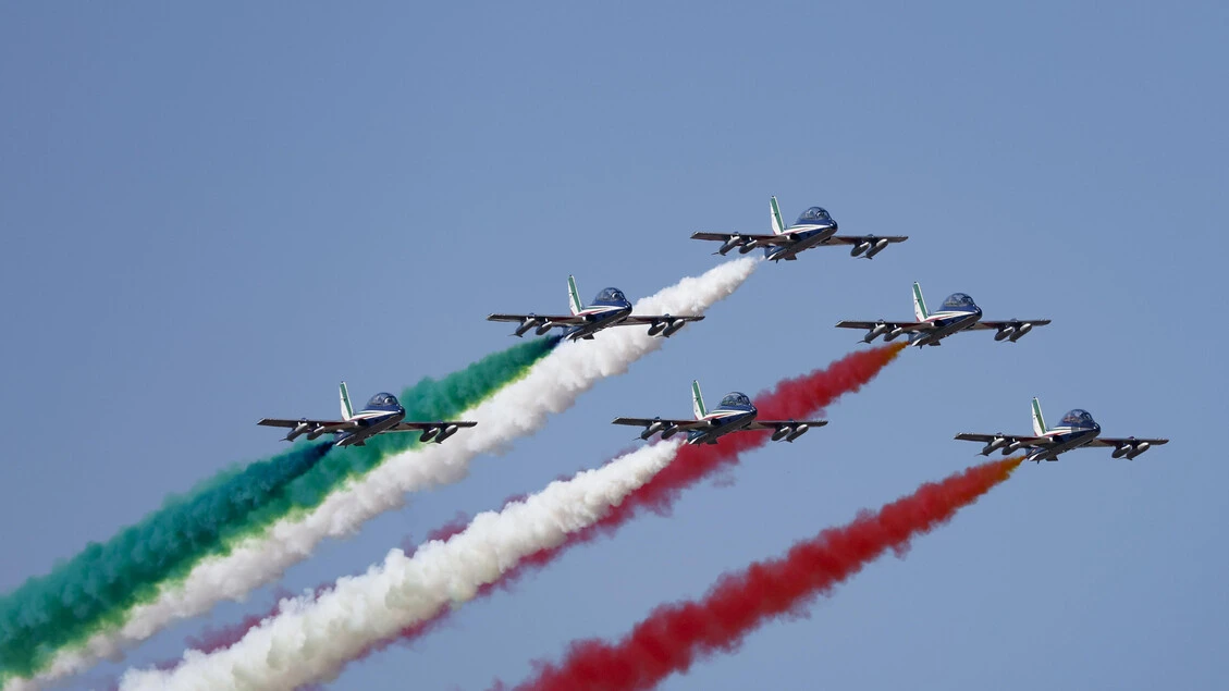 Nel fine settimana le Frecce tricolori festeggiano i 65 anni