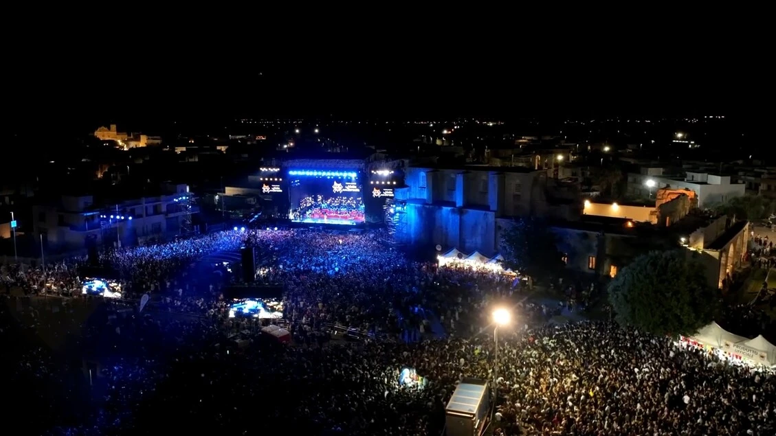 Notte della Taranta, 'piazza gremita al Concertone, +30%'