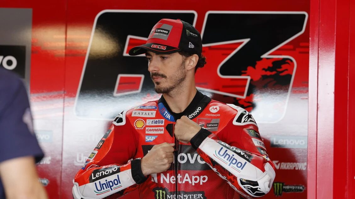 MotoGP: delusione Bagnaia, 