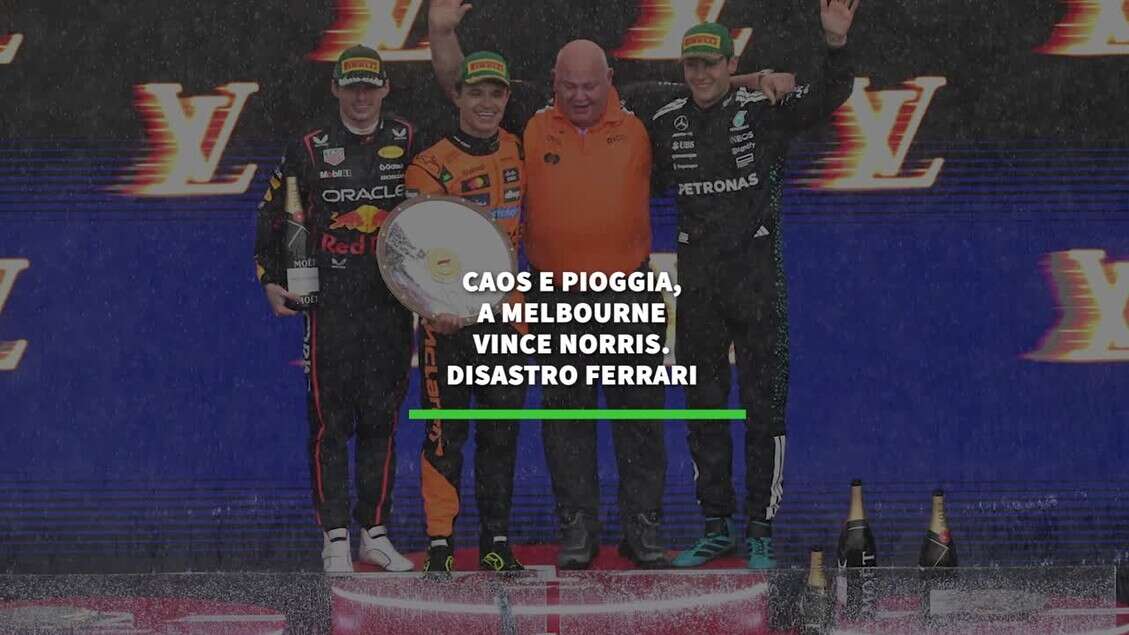 F1: a Melbourne festa per Norris, Ferrari a picco