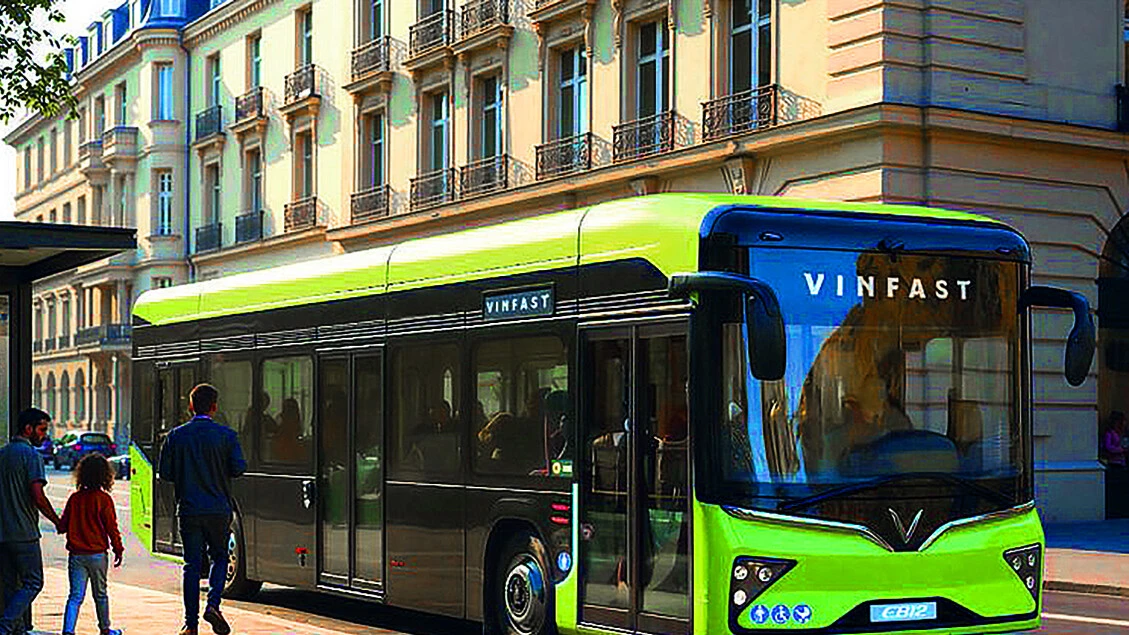 Trasporti urbani più 'green' con i bus elettrici VinFast
