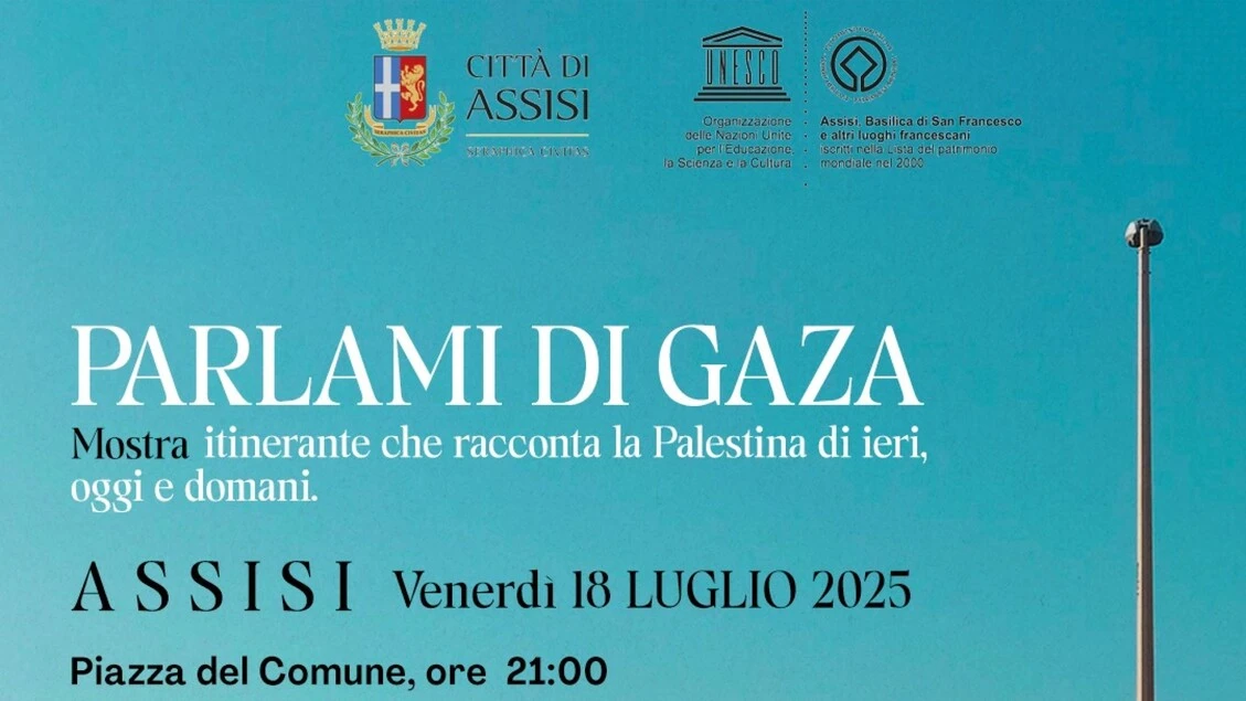 Ad Assisi la mostra itinerante 'Parlami di Gaza'