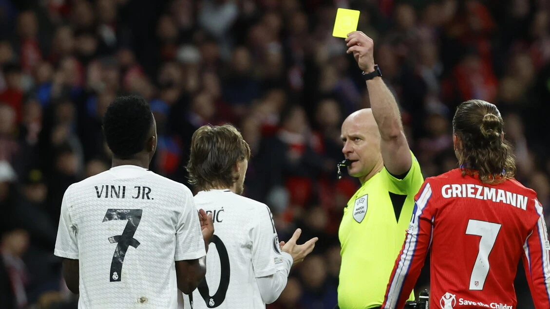 Ex arbitro Pieri 'rigore Atletico? Var doveva mostrare immagini'