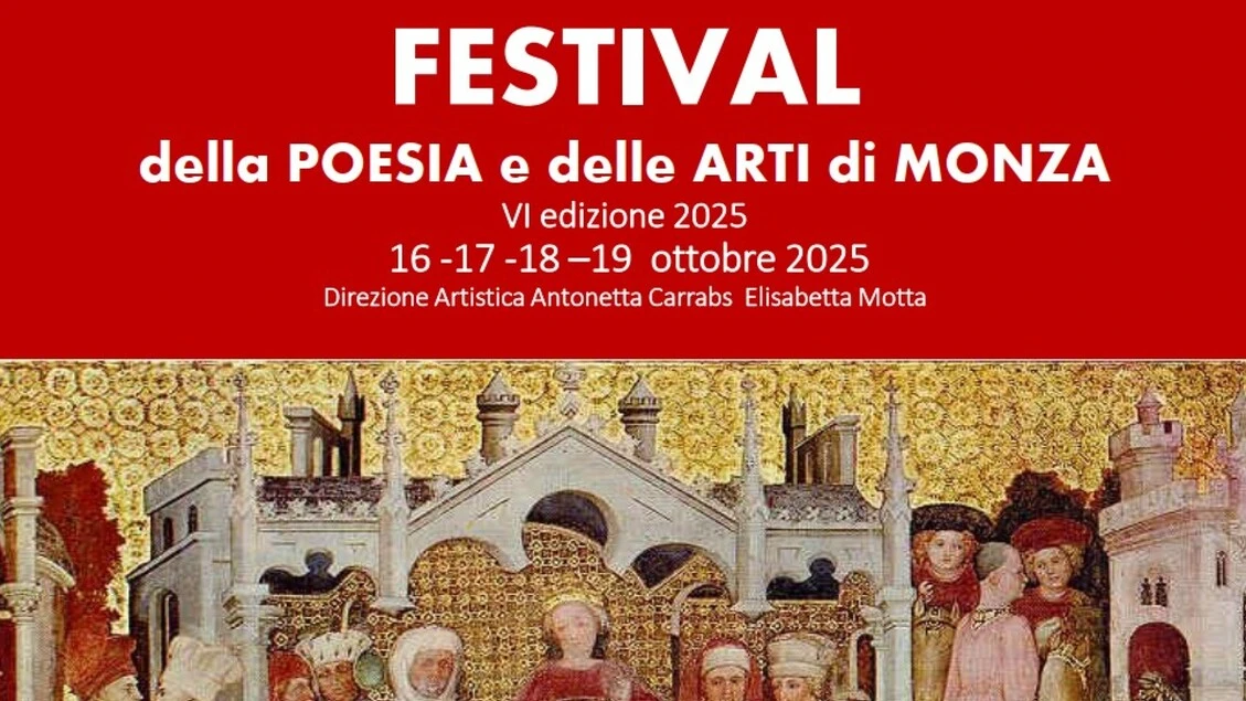 Festival della poesia a Monza, sesta edizione dedicata alla pace