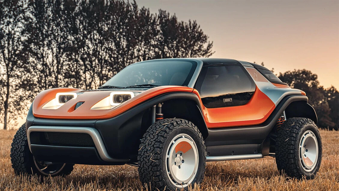 LFG Meyers Manx Tuthill dune buggy diventa off-road di lusso