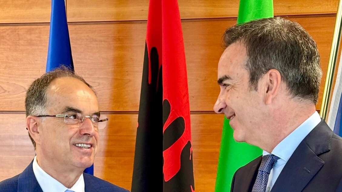 Incontro Occhiuto col presidente dell'Albania