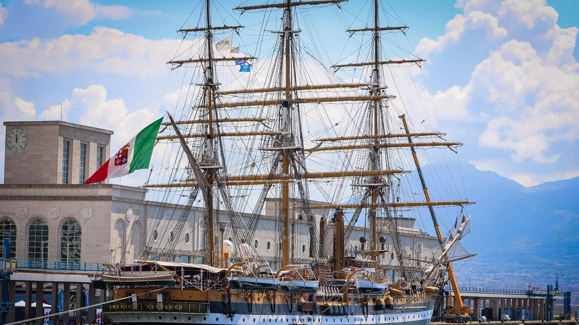 Nave Amerigo Vespucci a Cagliari dal 19 al 22 maggio