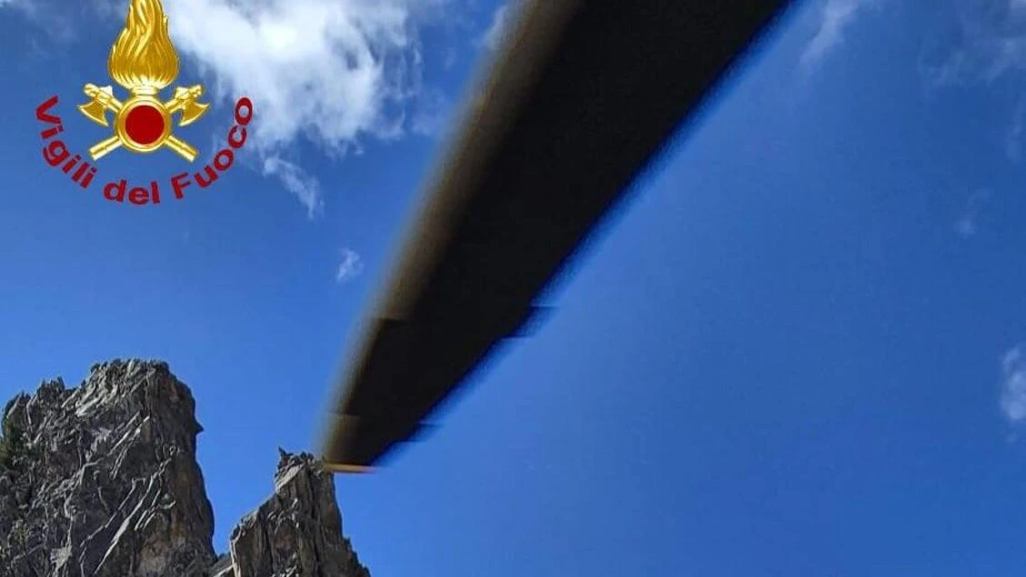 Soccorsi 4 alpinisti francesi bloccati su una pietraia