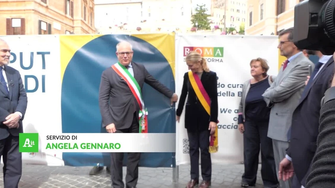 Riaperta la fontana della Barcaccia a Roma