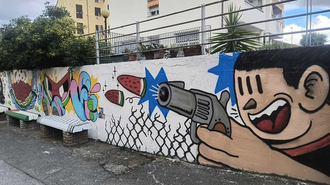 Murale contro Kirk all'Arci di La Spezia, 'subito coperto'