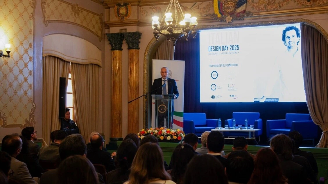 Il Design italiano in Ecuador col testimonial Francesco Faccin