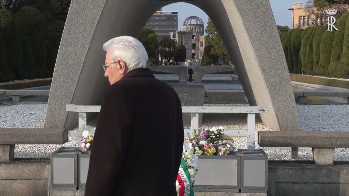 Il Presidente Mattarella al Memoriale della Pace di Hiroshima