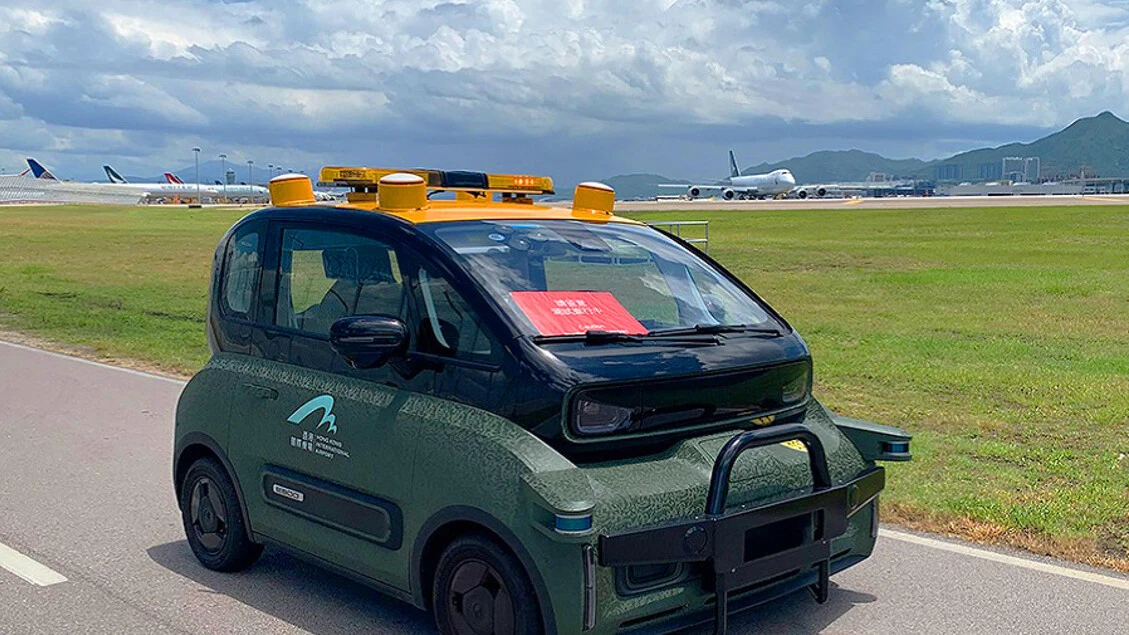 Autonomous Patrol Car un successo all'aeroporto di Hong Kong