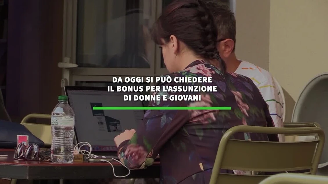 Da oggi si puo' chiedere il bonus per l'assunzione di donne e giovani