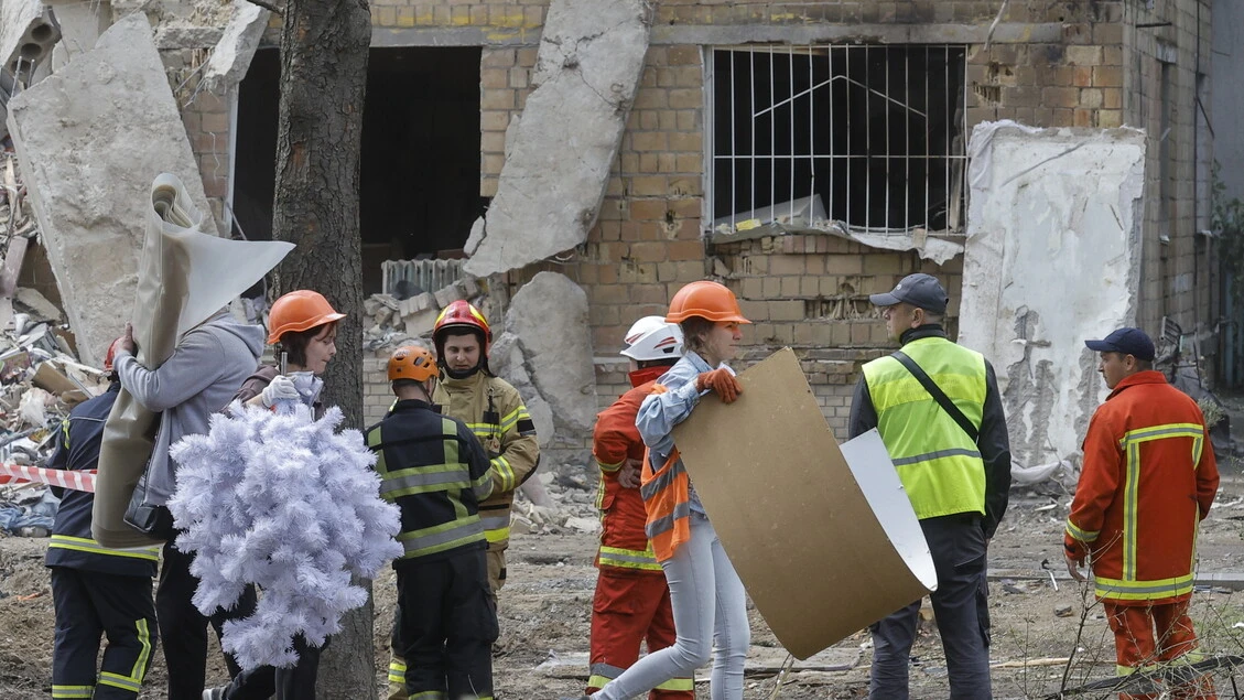 Kiev, 'stanotte attacco record russo, 537 missili e droni'