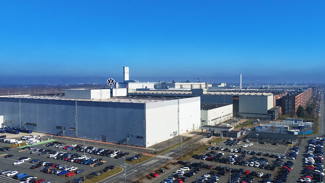 Stop 1 settimana a produzione veicoli commerciali Volkswagen