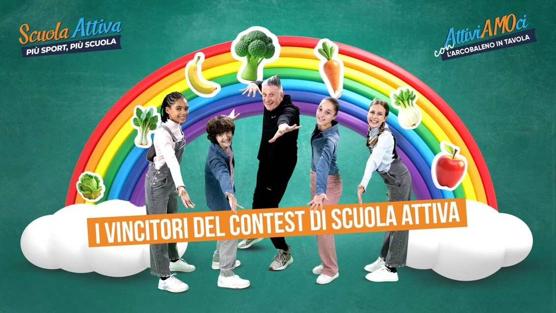 'Attiviamoci con l'Arcobaleno in tavola', proclamati i vincitori
