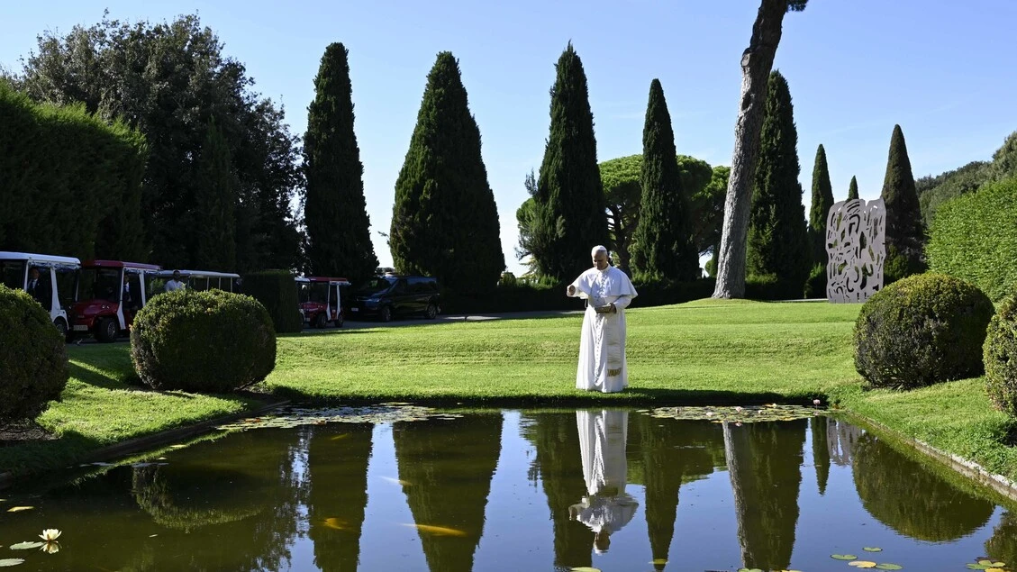 Il Papa verso Castel Gandolfo, vi trascorrerà la notte