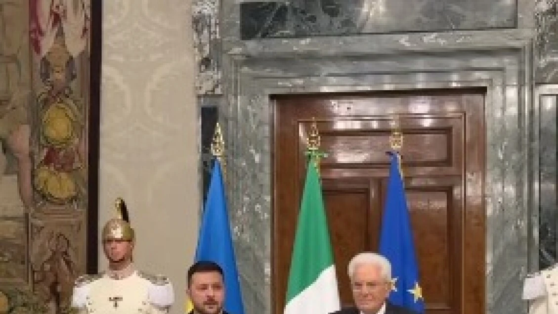Mattarella, si aprano negoziati per ingresso Kiev nella Ue