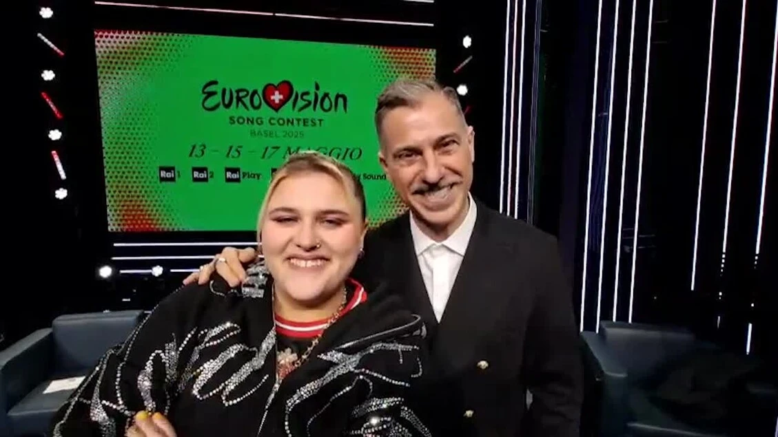 Eurovision, i conduttori Big Mama e Gabriele Corsi: 