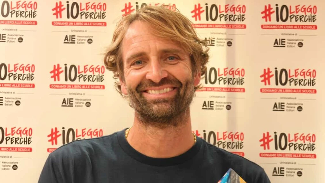 Massimiliano Rosolino, 'la lettura è quasi uno sport'