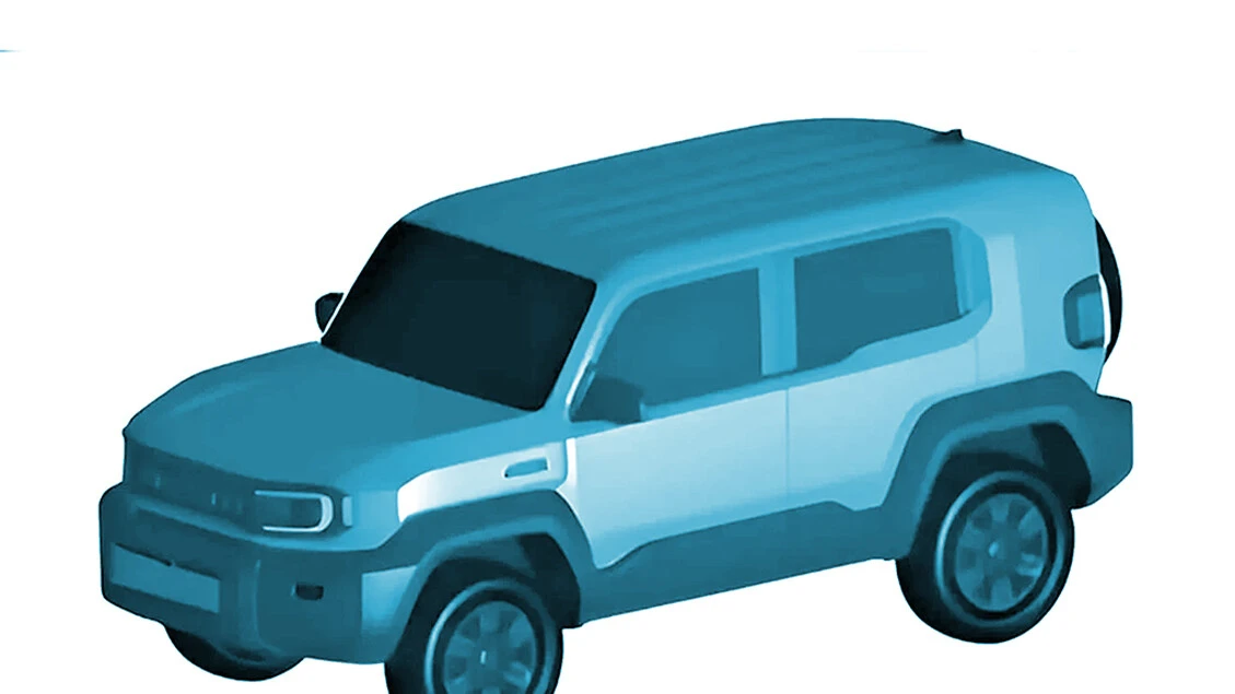 Toyota brevetta il bozzetto di un futuro 4x4 'duro e puro'