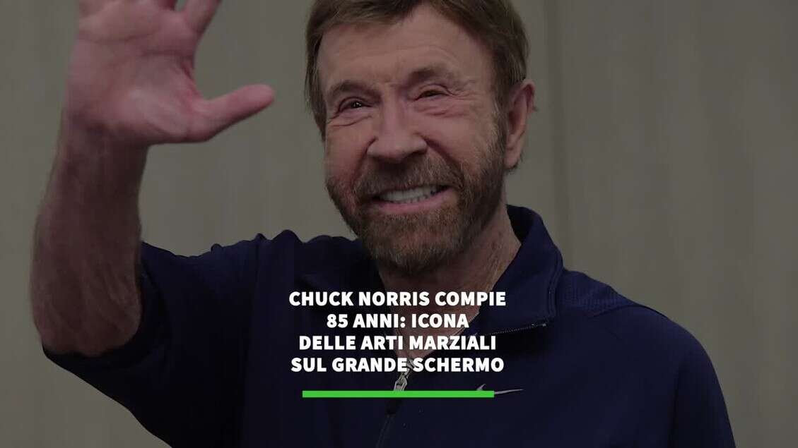 Chuck Norris compie 85 anni: icona delle arti marziali sul grande schermo