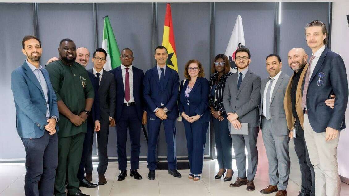 L'ambasciatrice Ranalli ad Accra visita gli uffici di Eni Ghana