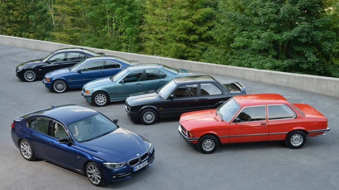 La Bmw Serie 3 celebra i suoi primi cinquant'anni