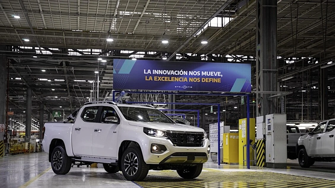 Primo Fiat Titano sfornato da fabbrica Stellantis di Cordoba