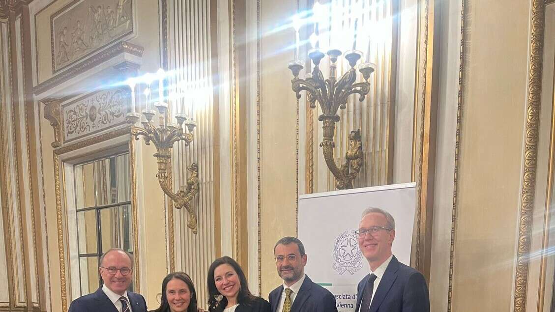 In ambasciata Vienna serata in onore del ministro Locatelli