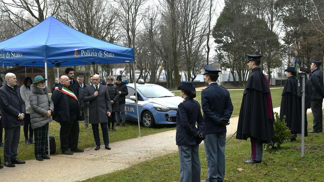 Commemorato Questore di Fiume Palatucci, Medaglia d'Oro