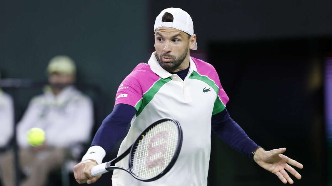 Tennis: Miami; si ferma Cinà, Dimitrov avanti