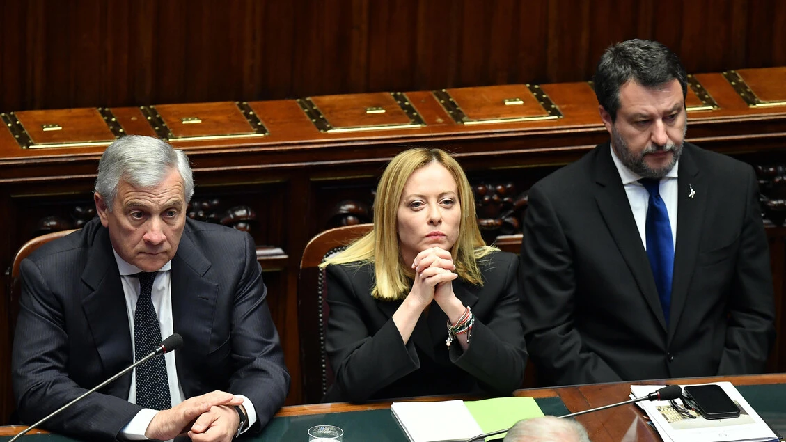 Incontro a Palazzo Chigi fra Meloni, Salvini e Tajani
