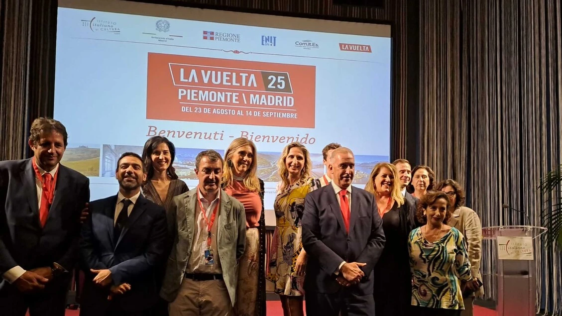 Vuelta: a Madrid celebrato il via in Piemonte 'grande sinergia'