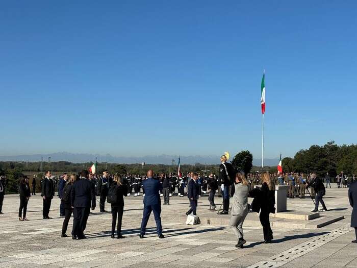 La Russa al Sacrario di Redipuglia per cerimonia forze armate