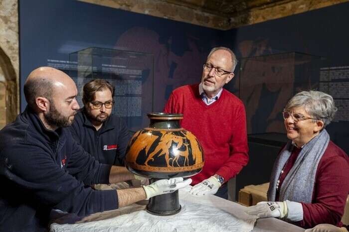 In mostra vasi greci tornati ad Agrigento dopo 200 anni