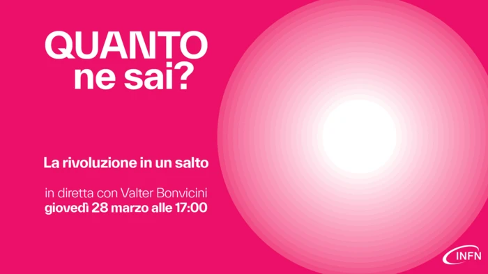 Dai quanti la rivoluzione per la vita quotidiana DIRETTA ALLE 17,00